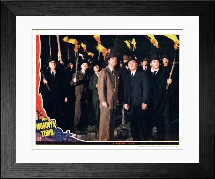 Framed Print : THE MUMMY'S TOMB, center, John Hubbard, 1942