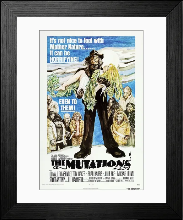 Framed Print : THE MUTATIONS, US poster, 1974 Framed Print : THE MUTATIONS, US poster, 1974