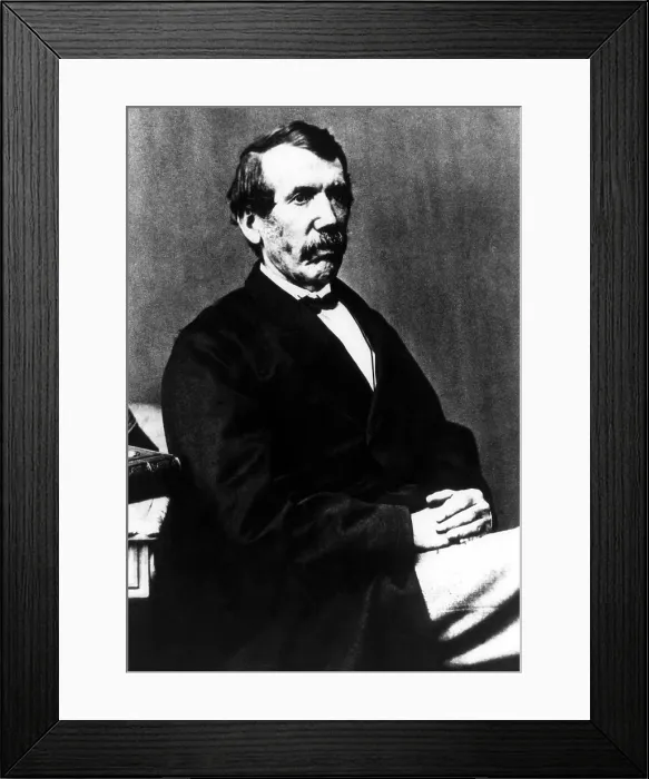 Framed Print : David Livingstone, (1813-1873), Scottish missionary and explorer in Africa. Portrait made on his last visit to England, 1864. Courtesy: CSU Archives / Everett Collection Framed Print : David Livingstone, (1813-1873), Scottish missionary and explorer in Africa. Portrait made on his last visit to England, 1864. Courtesy: CSU Archives / Everett Collection