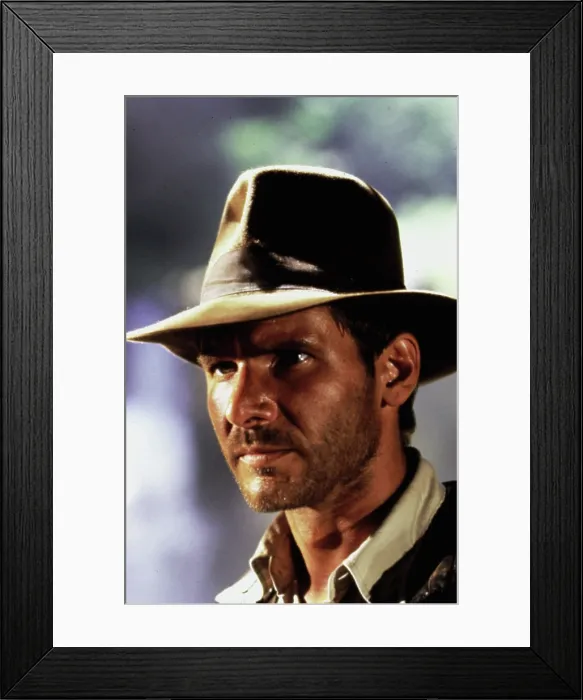 Framed Print : RAIDERS OF THE LOST ARK, Harrison Ford, 1981