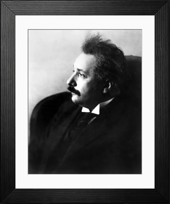 Framed Print : Albert Einstein. Courtesy: CSU Archives  /  Everett Collection