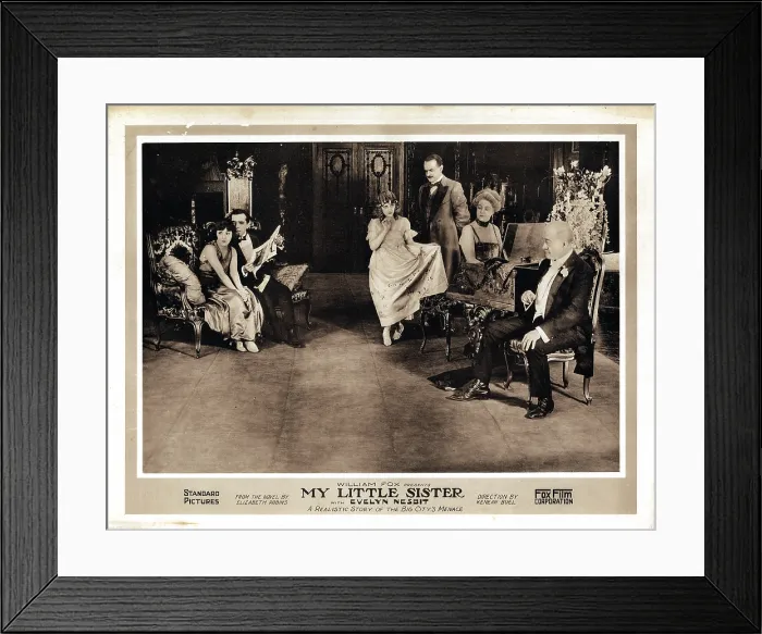 Framed Print : MY LITTLE SISTER, Evelyn Nesbit, 1919 Framed Print : MY LITTLE SISTER, Evelyn Nesbit, 1919