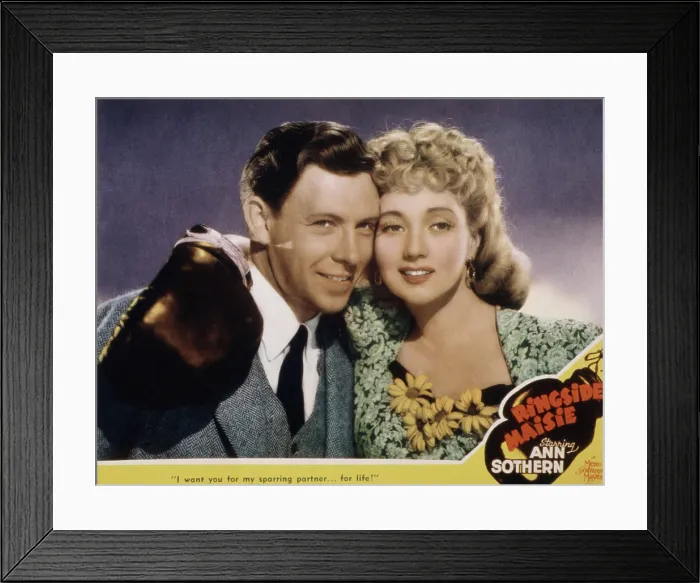 Framed Print : RINGSIDE MAISIE, George Murphy, Ann Sothern, 1941