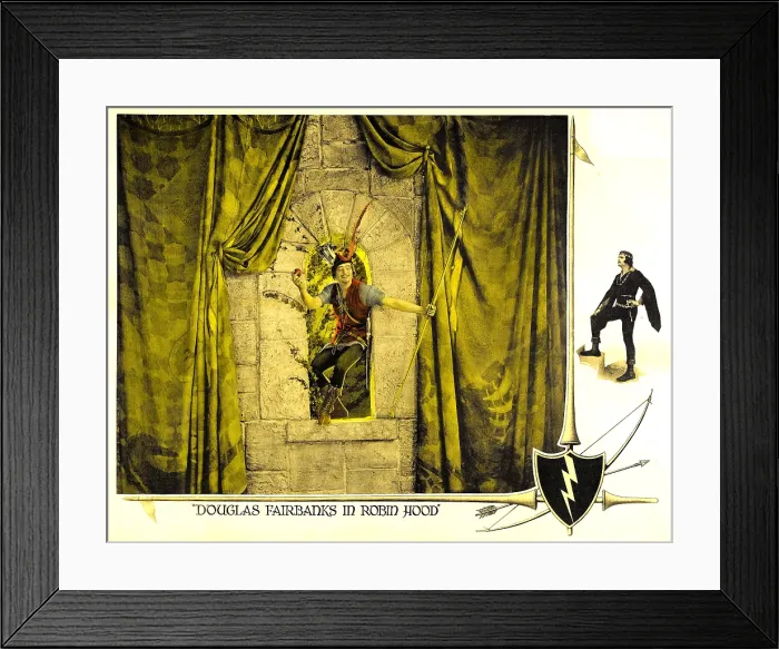 Framed Print : ROBIN HOOD, Douglas Fairbanks, Sr. 1922