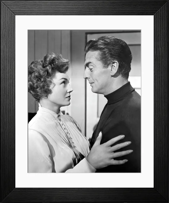 Framed Print : MILLION DOLLAR MERMAID, Esther Williams, Victor Mature, 1952