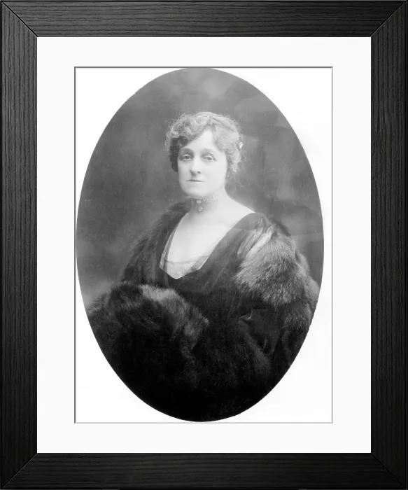 Framed Print : Edith Wharton, (1862-1937), American Novelist, c. 1930s. Courtesy: CSU Archives / Everett Collection