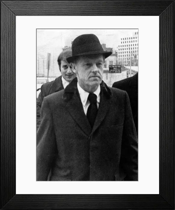 Framed Print : Former White House Aide E. Howard Hunt, 1970s. Courtesy: CSU Archives / Everett Collection Framed Print : Former White House Aide E. Howard Hunt, 1970s. Courtesy: CSU Archives / Everett Collection