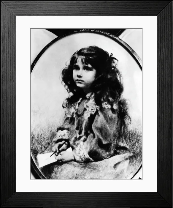 Framed Print : Elizabeth Bowes-Lyon, (1900-2002), the future Queen Elizabeth, the Queen Mother (whose daughter became Queen Elizabeth II), 1906.. Courtesy: CSU Archives  /  Everett Collection