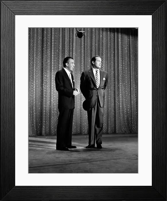 Framed Print : Ed Sullivan, and Bob Hope, circa 1956. Courtesy: CSU Archives / Everett Collection Framed Print : Ed Sullivan, and Bob Hope, circa 1956. Courtesy: CSU Archives / Everett Collection