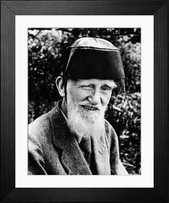 Framed Print : Playwright George Bernard Shaw, July 26, 1944. Courtesy: CSU Archives / Everett Collection Framed Print : Playwright George Bernard Shaw, July 26, 1944. Courtesy: CSU Archives / Everett Collection