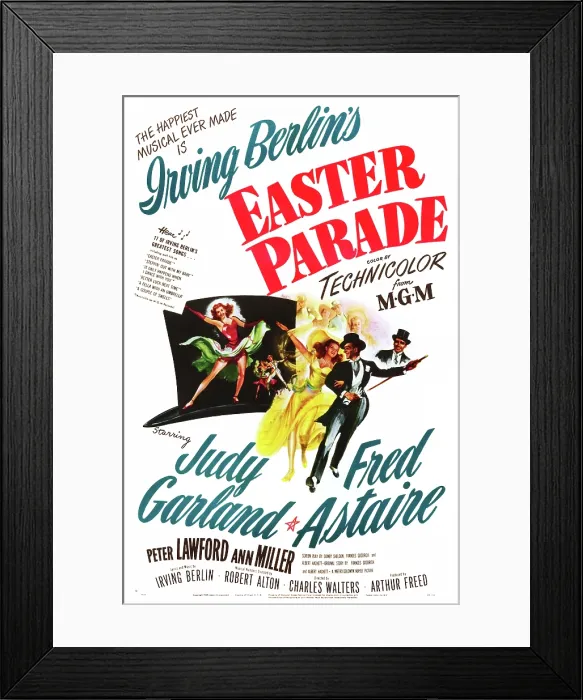 Framed Print : EASTER PARADE, US poster art, 1948