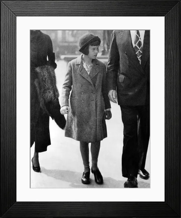Framed Print : Gloria Vanderbilt, at ten years old, circa 1934. Courtesy: CSU Archives / Everett Collection