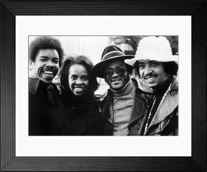Framed Print : Gladys Knight and the Pips, ca. 1970s. Courtesy: CSU Archives / Everett Collection