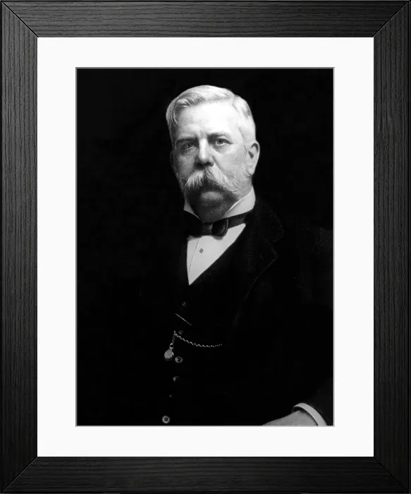 Framed Print : George Westinghouse, circa late 1800's / early 1900's. Courtesy: CSU Archives  /  Everett Collection