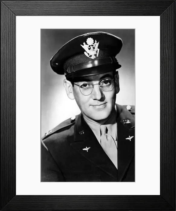 Framed Print : Glenn Miller (1904-44)Trombonist & Bandleader as Captain in US Army Airforce, 1944. Courtesy: CSU Archives  /  Everett Collection