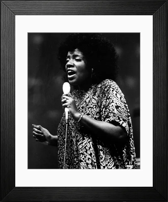 Framed Print : Gloria Gaynor, circa 1979. Courtesy: CSU Archives / Everett Collection Framed Print : Gloria Gaynor, circa 1979. Courtesy: CSU Archives / Everett Collection