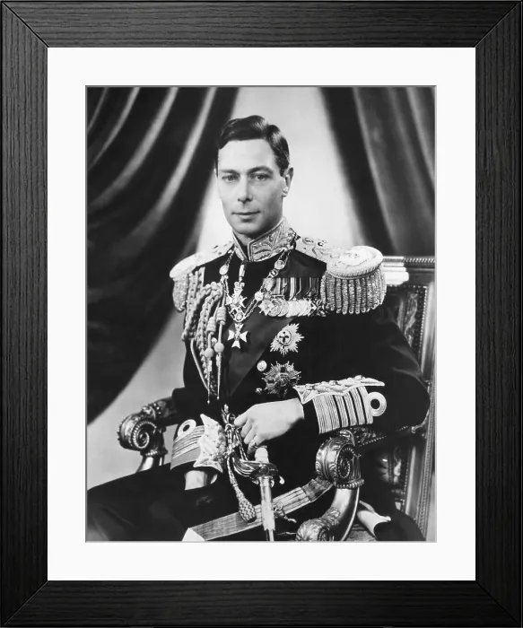 Framed Print : King George VI (1895-1952), King of the United Kingdom, May 3, 1937.. Courtesy: CSU Archives / Everett Collection Framed Print : King George VI (1895-1952), King of the United Kingdom, May 3, 1937.. Courtesy: CSU Archives / Everett Collection