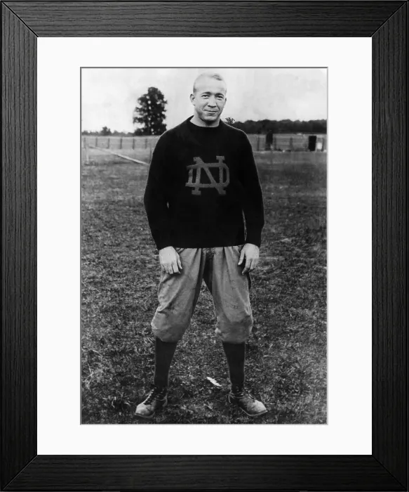Framed Print : Knute Rockne, University of Notre Dame football coach, 1930. Courtesy: CSU Archives / Everett Collection