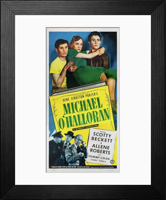 Framed Print : MICHAEL O'HALLORAN, US poster, top from left: Tommy Cook, Allene Roberts, Scotty Beckett, bottom from left: Lee Phelps, William Haade, Charles Arnt, 1948 Framed Print : MICHAEL O'HALLORAN, US poster, top from left: Tommy Cook, Allene Roberts, Scotty Beckett, bottom from left: Lee Phelps, William Haade, Charles Arnt, 1948