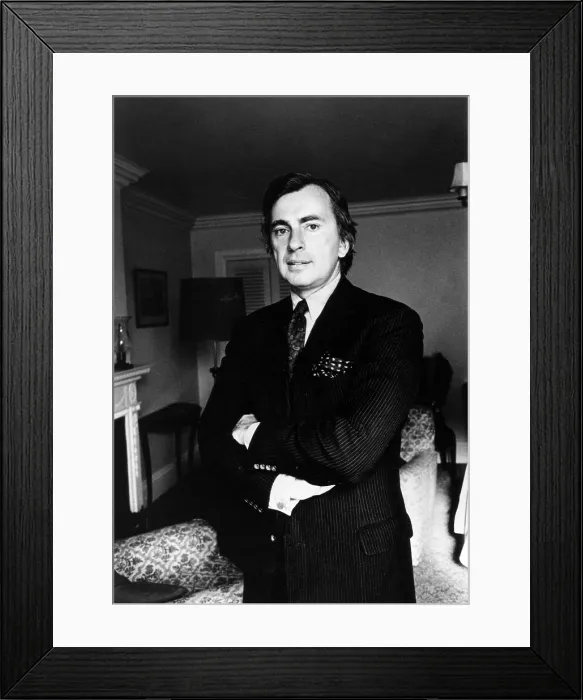 Framed Print : Gore Vidal, 1973.. Courtesy: CSU Archives  /  Everett Collection