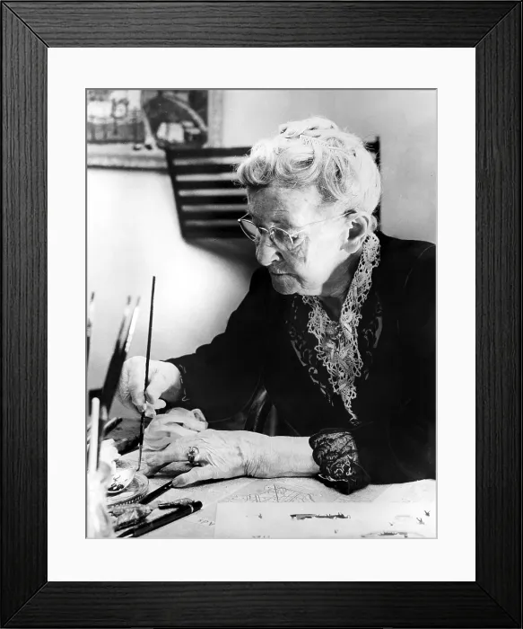 Framed Print : Grandma Moses--year unknown. CSU Archives Framed Print : Grandma Moses--year unknown. CSU Archives