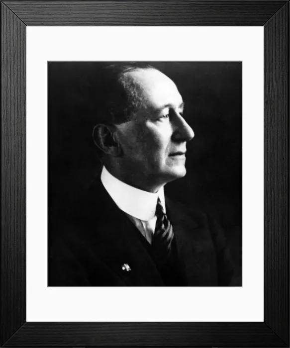 Framed Print : Guglielmo Marconi, (1874-1937), Italian inventor of the radio telegraph system, c. 1920's.. Courtesy: CSU Archives  /  Everett Collection