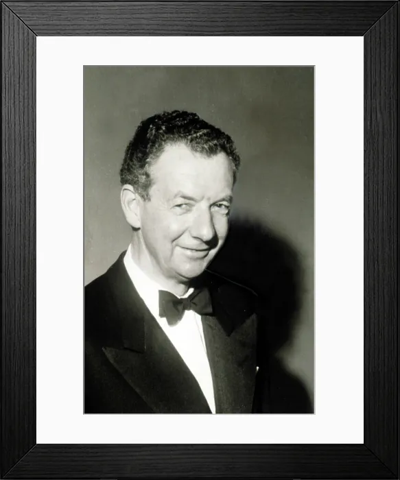 Framed Print : Benjamin Britten, British Composer.. Courtesy: CSU Archives  /  Everett Collection