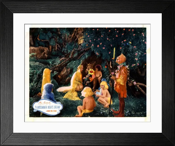 Framed Print : A MIDSUMMER NIGHT'S DREAM, center, Anita Louise, James Cagney, 1935 Framed Print : A MIDSUMMER NIGHT'S DREAM, center, Anita Louise, James Cagney, 1935