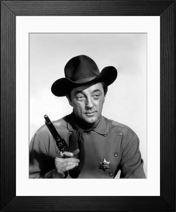 Framed Print : EL DORADO, Robert Mitchum, 1967 Framed Print : EL DORADO, Robert Mitchum, 1967