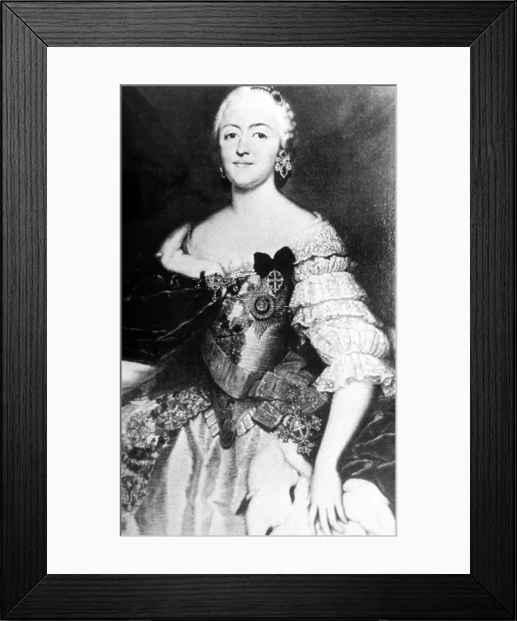 Framed Print : Catherine II, Tsarina of Russia (aka Catherine The Great), 1729-1796. Courtesy: CSU Archives  /  Everett Collection