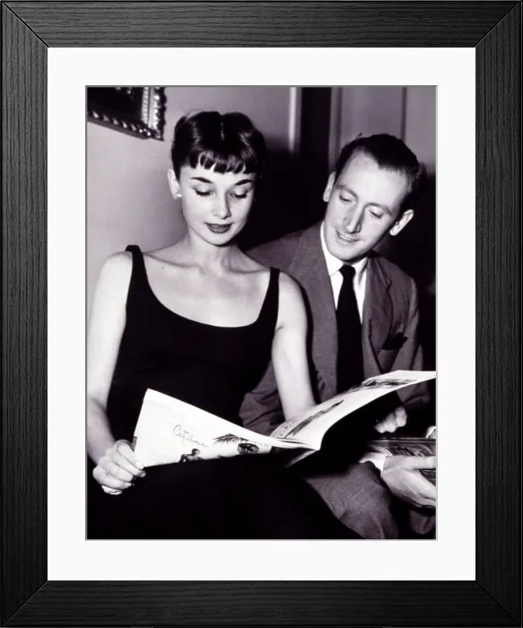Framed Print : Audrey Hepburn and fiancee James Hanson, 1952. Courtesy: CSU Archives / Everett Collection Framed Print : Audrey Hepburn and fiancee James Hanson, 1952. Courtesy: CSU Archives / Everett Collection