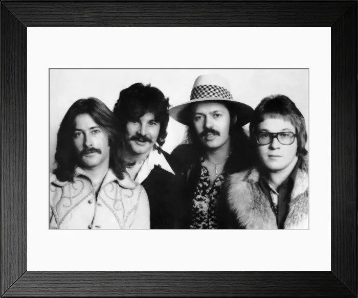 Framed Print : The Guess Who, (l-r) Bill Wallace, Burton Cummings, Domenic Troiano, Garry Peterson, ca. 1979.. Courtesy: CSU Archives / Everett Collection Framed Print : The Guess Who, (l-r) Bill Wallace, Burton Cummings, Domenic Troiano, Garry Peterson, ca. 1979.. Courtesy: CSU Archives / Everett Collection