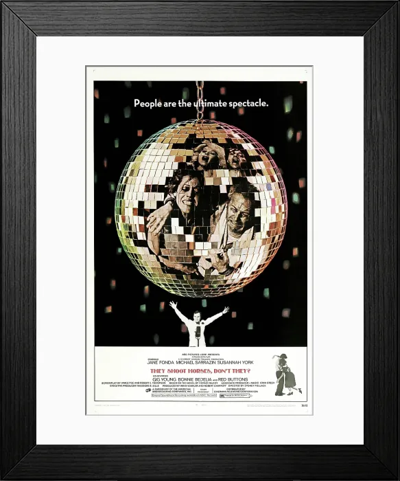 Framed Print : THEY SHOOT HORSES, DON'T THEY
