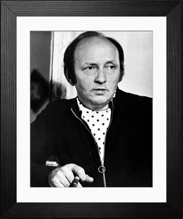 Framed Print : American author Harold Robbins, (1916-1997), c. 1969.. Courtesy: CSU Archives  /  Everett Collection