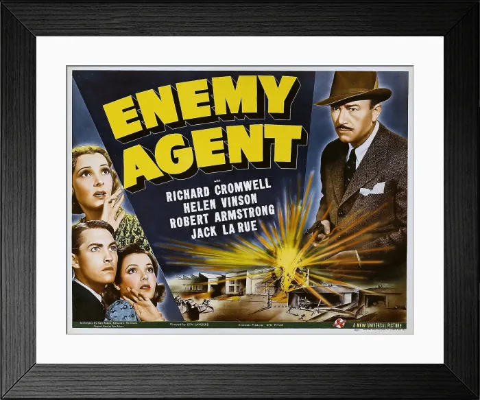Framed Print : ENEMY AGENT, 1940 Framed Print : ENEMY AGENT, 1940
