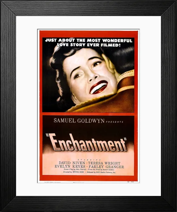 Framed Print : ENCHANTMENT, US poster, Teresa Wright, 1948