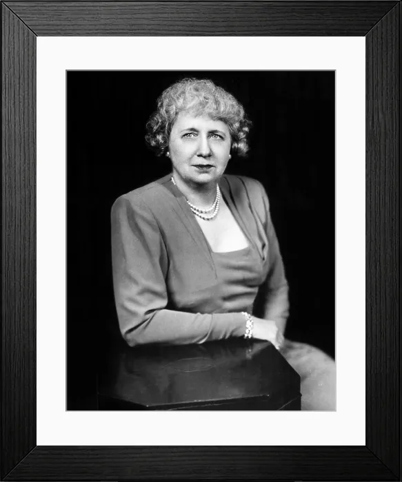 Framed Print : Bess Truman (1885-1982), First Lady 1945-1953, 1946.. Courtesy: CSU Archives  /  Everett Collection