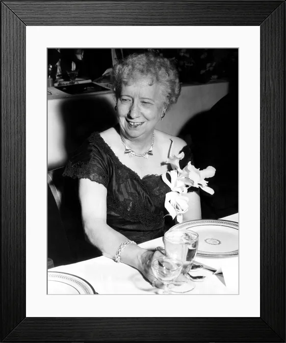 Framed Print : Bess Truman (1885-1982), First Lady 1945-1953, 1955.. Courtesy: CSU Archives  /  Everett Collection