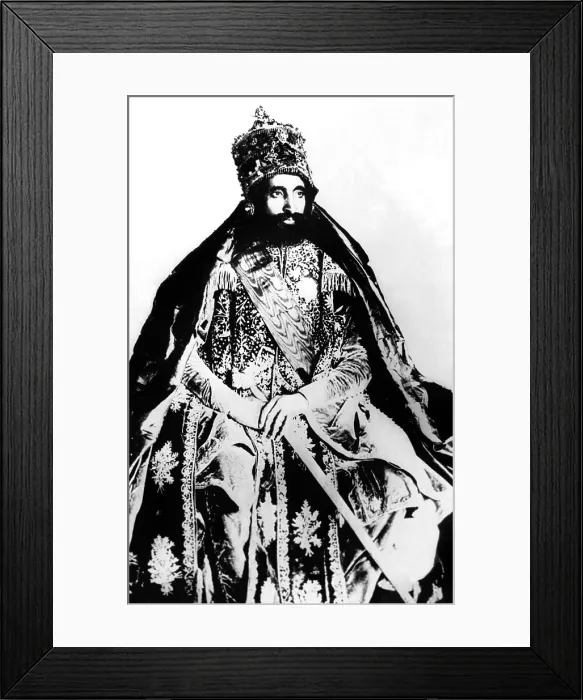 Framed Print : Emperor Haile Selaissie, circa 1930. Courtesy: CSU Archives  /  Everett Collection