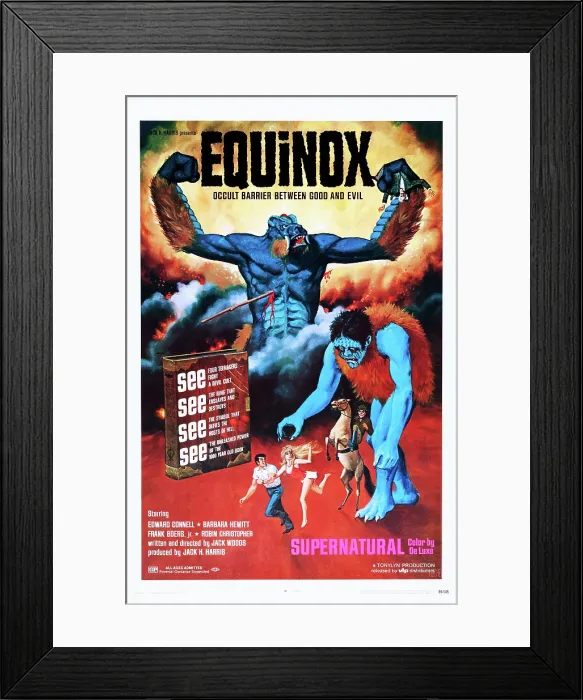 Framed Print : EQUINOX, US poster art, 1970 Framed Print : EQUINOX, US poster art, 1970
