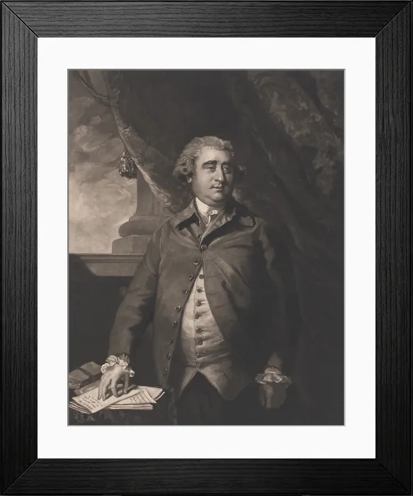 Framed Print : Charles James Fox, a British Whig politician, was an opponent of George III, and supported the American Patriots, the French Revolution, and the anti-slavery movement