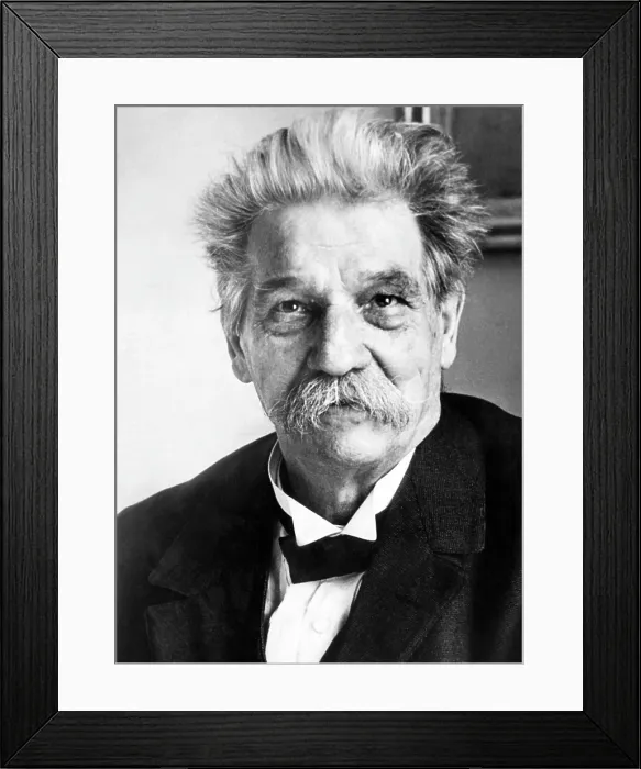 Framed Print : Doctor Albert Schweitzer (1875-1965), Nobel Prize winning physician, philosopher, and musician, circa 1940s. Courtesy: CSU Archives / Everett Collection Framed Print : Doctor Albert Schweitzer (1875-1965), Nobel Prize winning physician, philosopher, and musician, circa 1940s. Courtesy: CSU Archives / Everett Collection