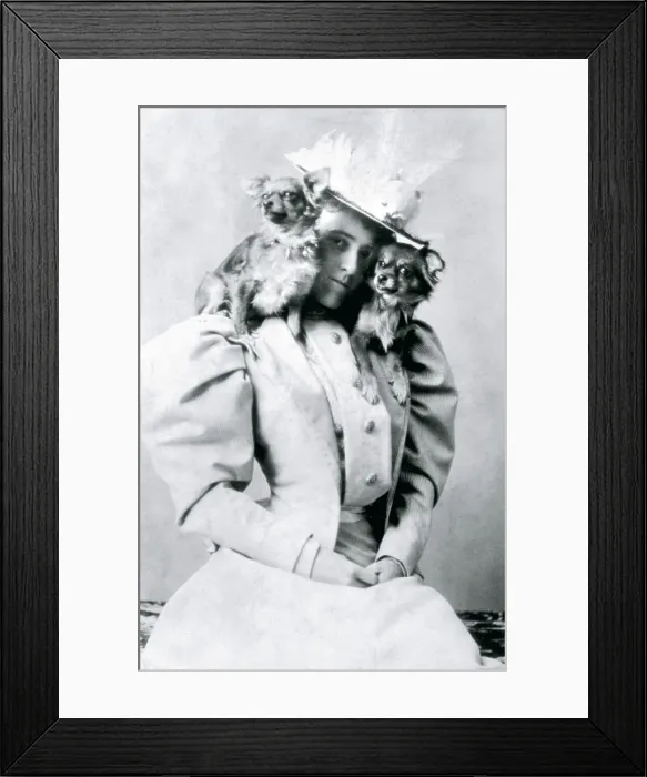 Framed Print : Edith Wharton, (1862-1937), American Novelist, c. 1890.. Courtesy: CSU Archives  /  Everett Collection