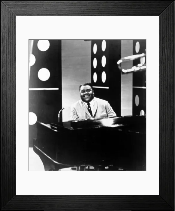 Framed Print : Fats Domino. Courtesy: CSU Archives  /  Everett Collection