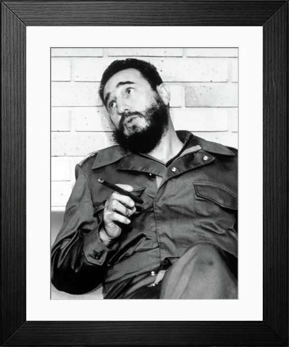 Framed Print : Fidel Castro, in 1974.. Courtesy: CSU Archives / Everett Collection Framed Print : Fidel Castro, in 1974.. Courtesy: CSU Archives / Everett Collection