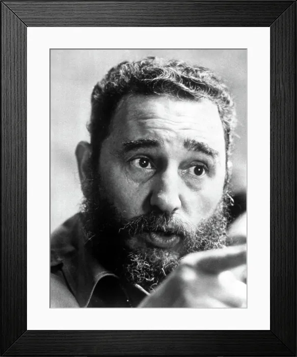 Framed Print : Fidel Castro, circa 1977.. Courtesy: CSU Archives / Everett Collection Framed Print : Fidel Castro, circa 1977.. Courtesy: CSU Archives / Everett Collection