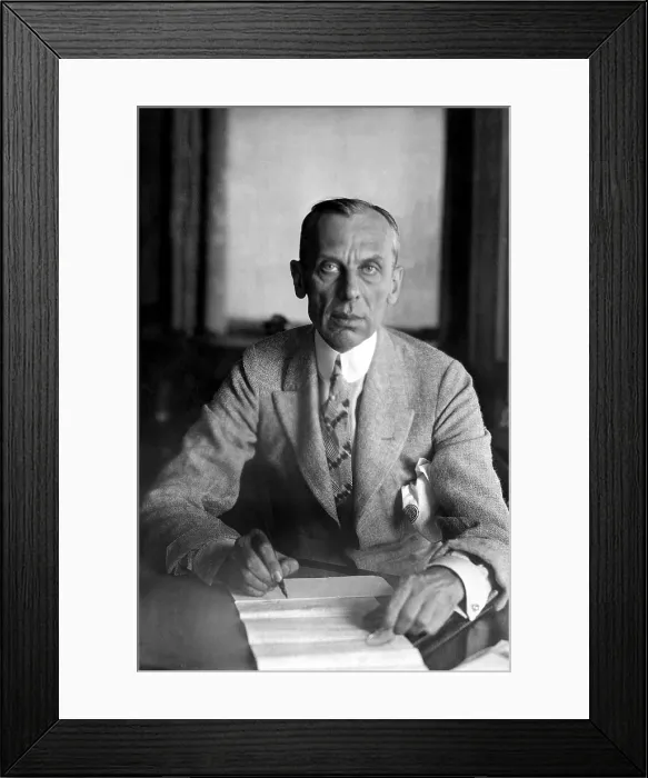 Framed Print : Alfred P. Sloan, president of General Motors, 1928. Courtesy: CSU Archives / Everett Collection