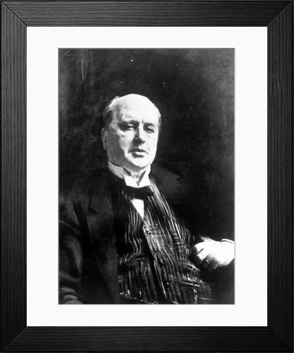 Framed Print : Henry James, aged 70, by John Singer Sargent.'. Courtesy: CSU Archives / Everett Collection Framed Print : Henry James, aged 70, by John Singer Sargent.'. Courtesy: CSU Archives / Everett Collection