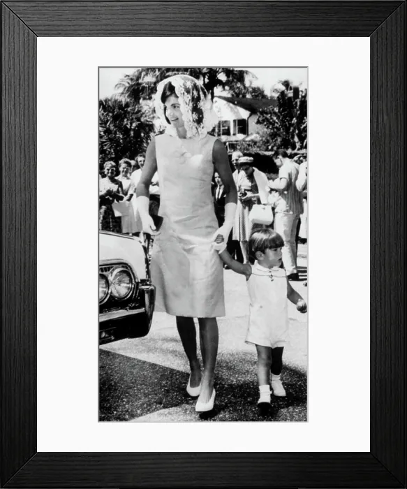 Framed Print : Jacqueline Kennedy, John F. Kennedy, Jr. on Easter Sunday, 1963. Courtesy: CSU Archives / Everett Collection Framed Print : Jacqueline Kennedy, John F. Kennedy, Jr. on Easter Sunday, 1963. Courtesy: CSU Archives / Everett Collection