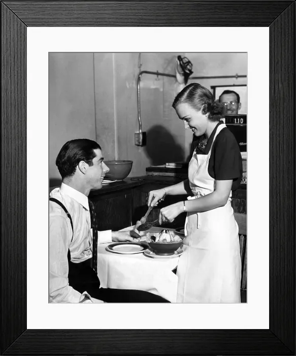 Framed Print : Joe DiMaggio and his fiancee, Dorothy Arnold, 1939. Courtesy: CSU Archives / Everett Collection